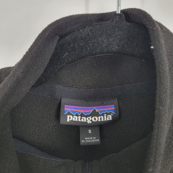 Patagonia Women's Black Micro D 1/4-Zip Fleece S - Picture 5 of 10